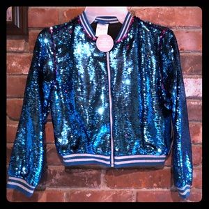 Disney Color change Sequin Jacket! NWT